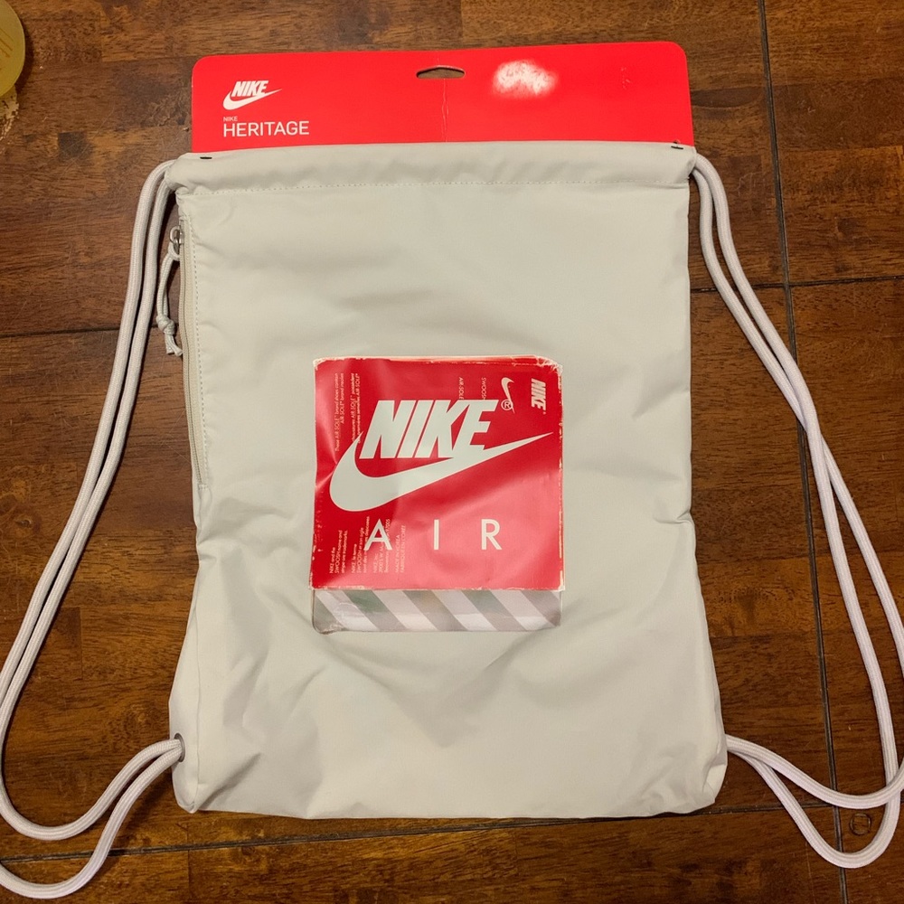 Nike Heritage drawstring bag OG air box rare